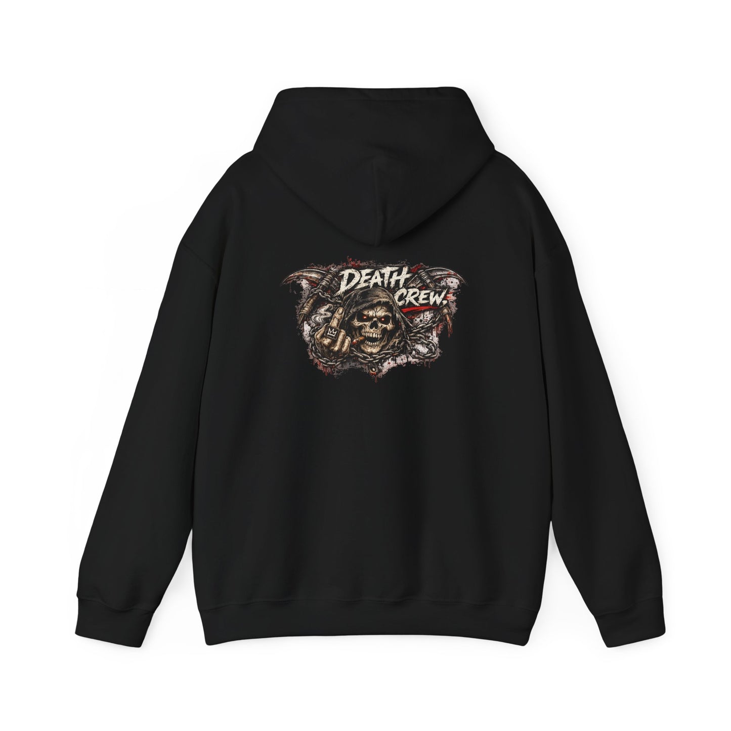 Death Crew — Back-Print Graphic Hoodie