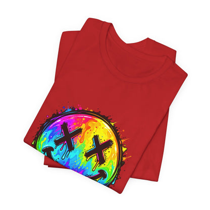 Rainbow Drip Smiley T-Shirt