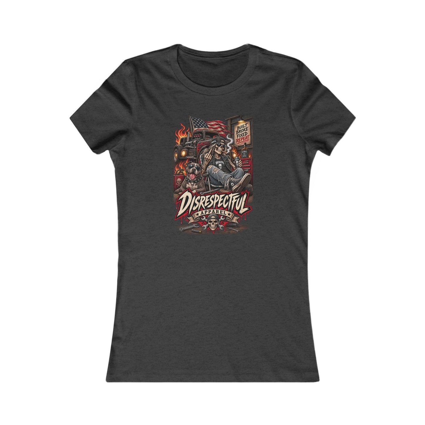 Disrespectful Trucker — Women's Favorite Graphic Tee