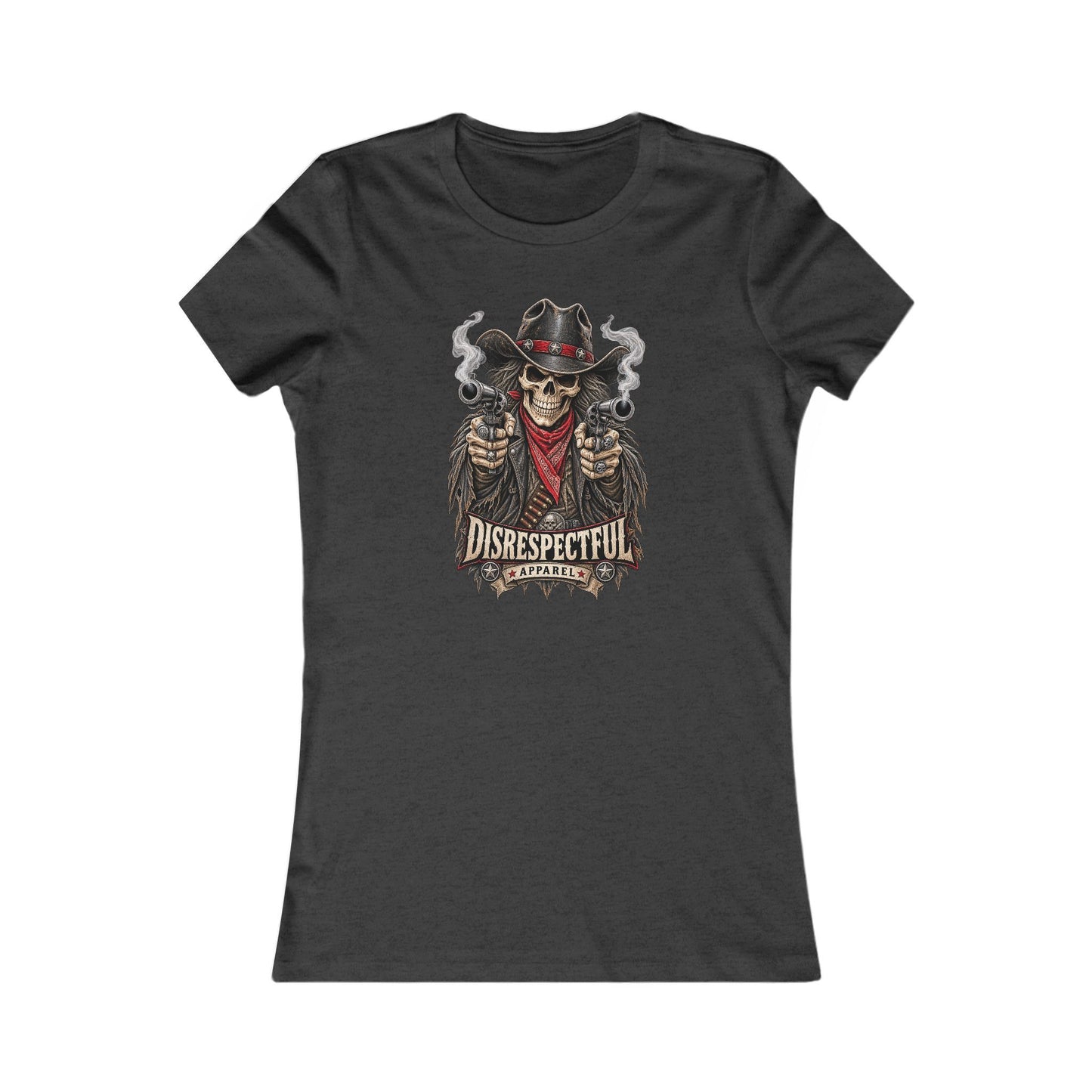 Skull Cowboy — Women's Favorite Graphic Tee
