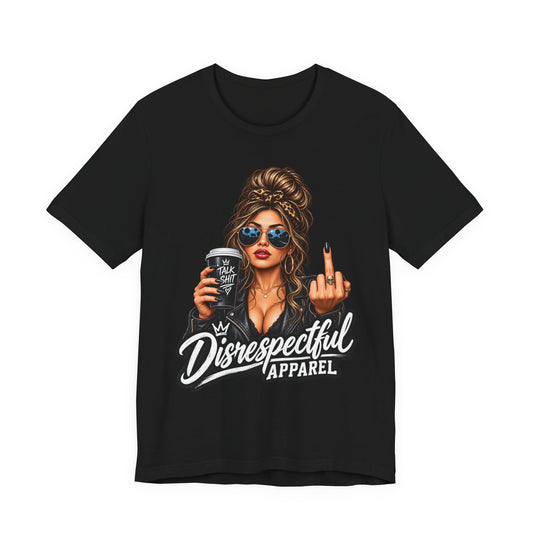Coffee & Contempt — Black Graphic Tee