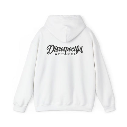 DA Script Logo — Black — Back-Print Graphic Hoodie