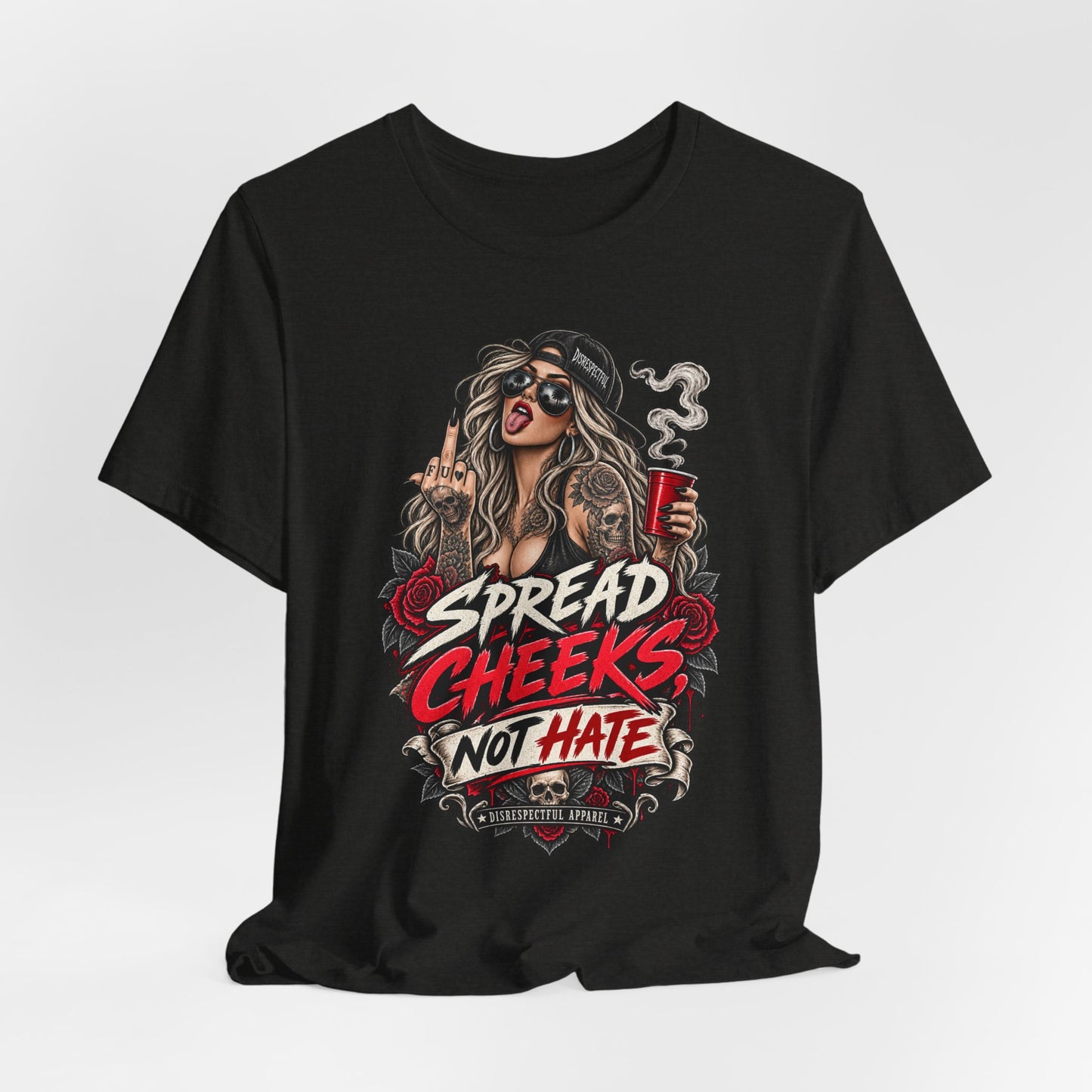 Spread Cheeks Not Hate Tee