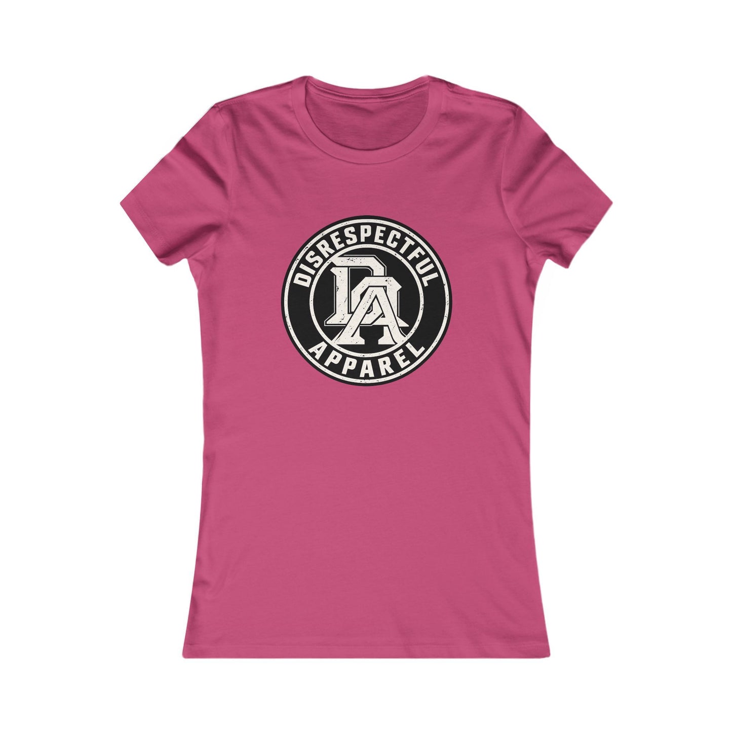 Disrespectful Apparel Logo — Women's Favorite Graphic Tee