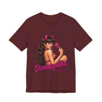 Devil Girl Lollipop — Pin-Up Graphic Tee