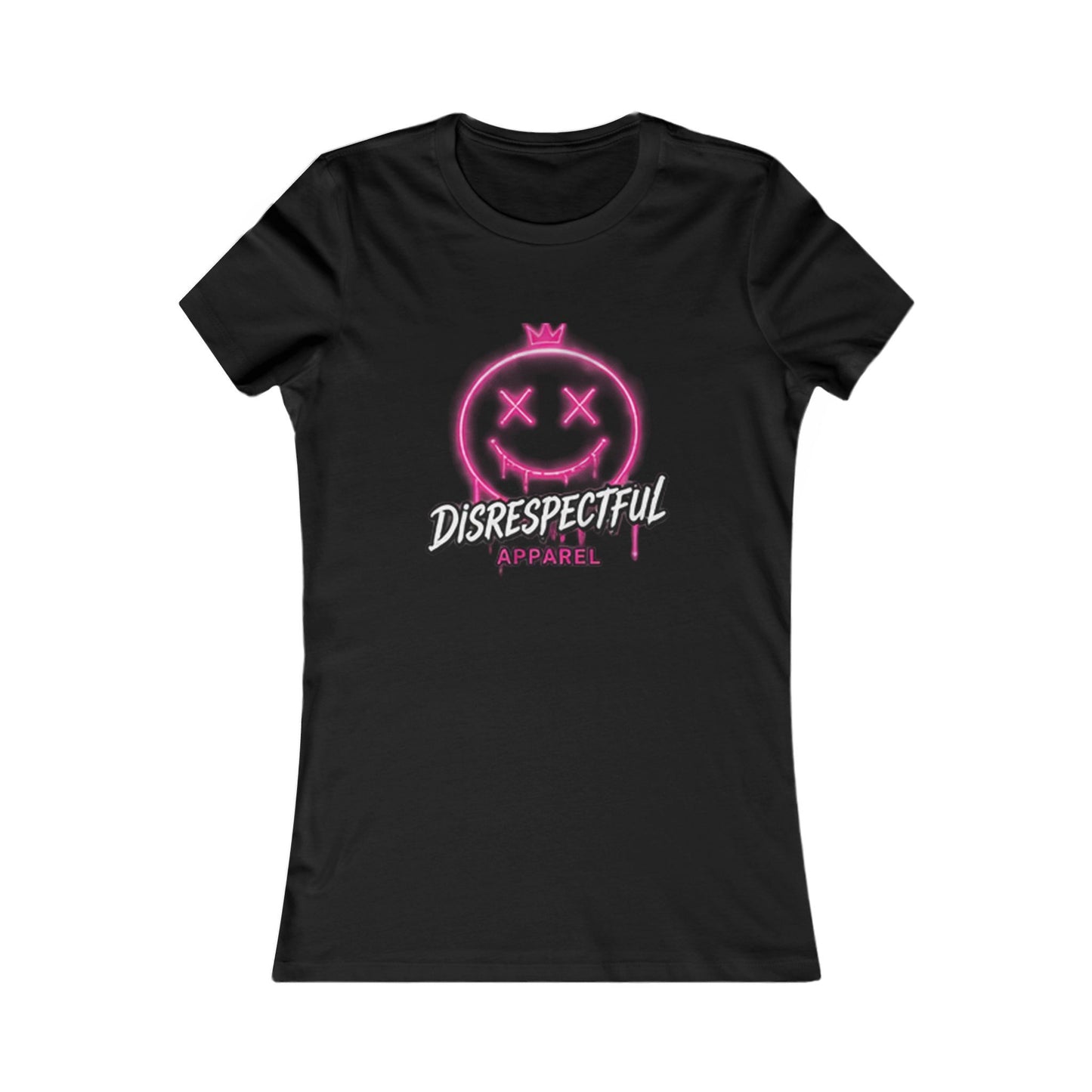 Pink Graffiti Smile — Women's Favorite Graphic Tee