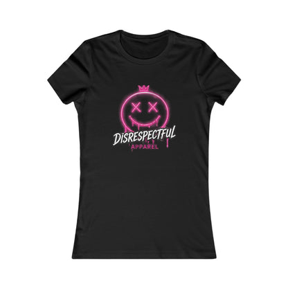 Pink Graffiti Smile — Women's Favorite Graphic Tee