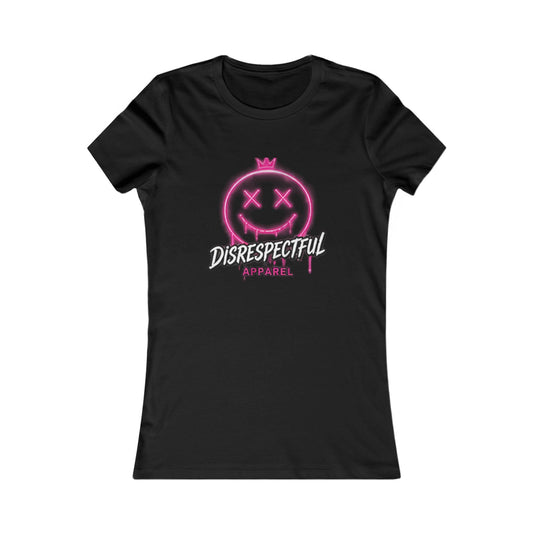 Pink Graffiti Smile — Women's Favorite Graphic Tee