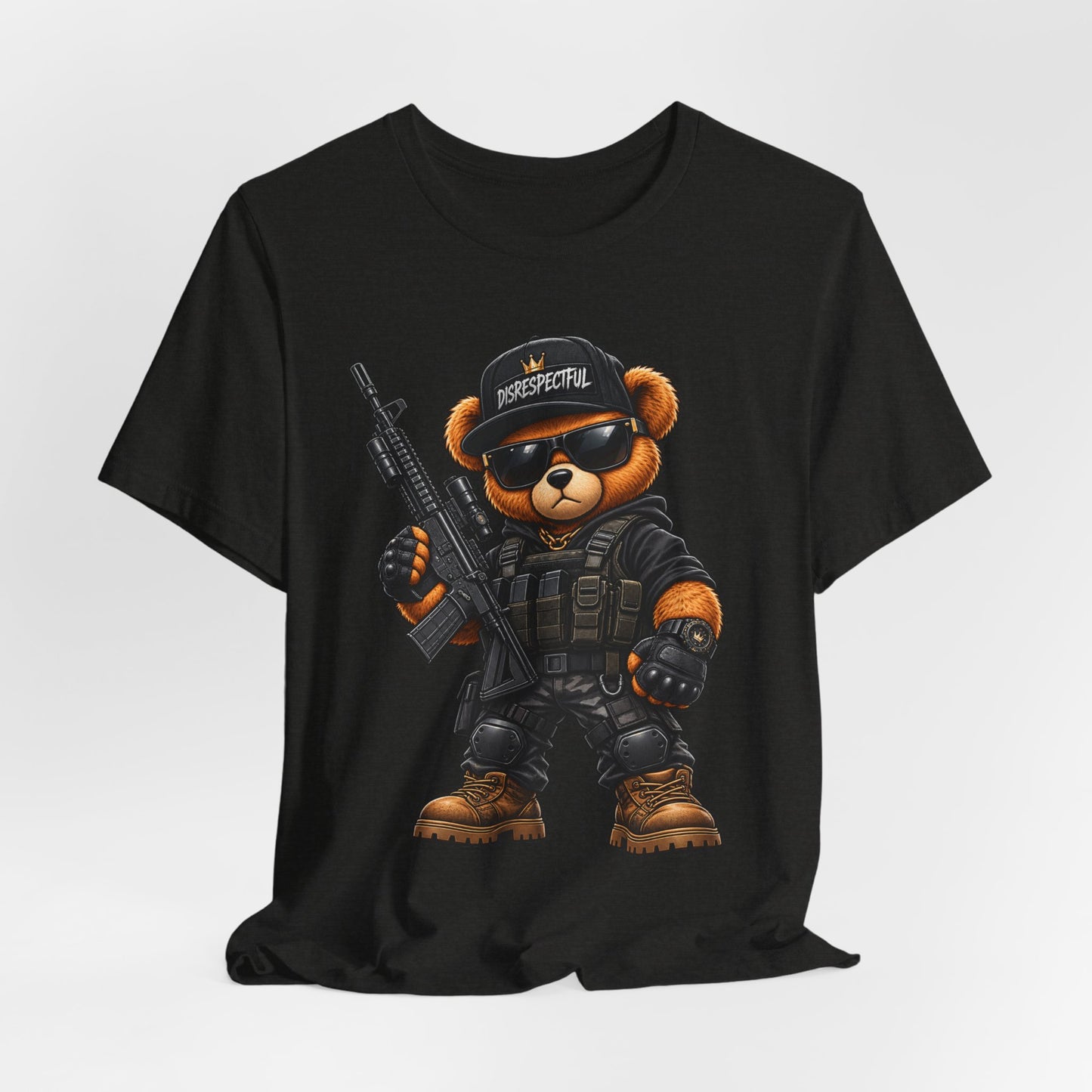 Tactical Bear — Disrespectful Military Graphic Tee
