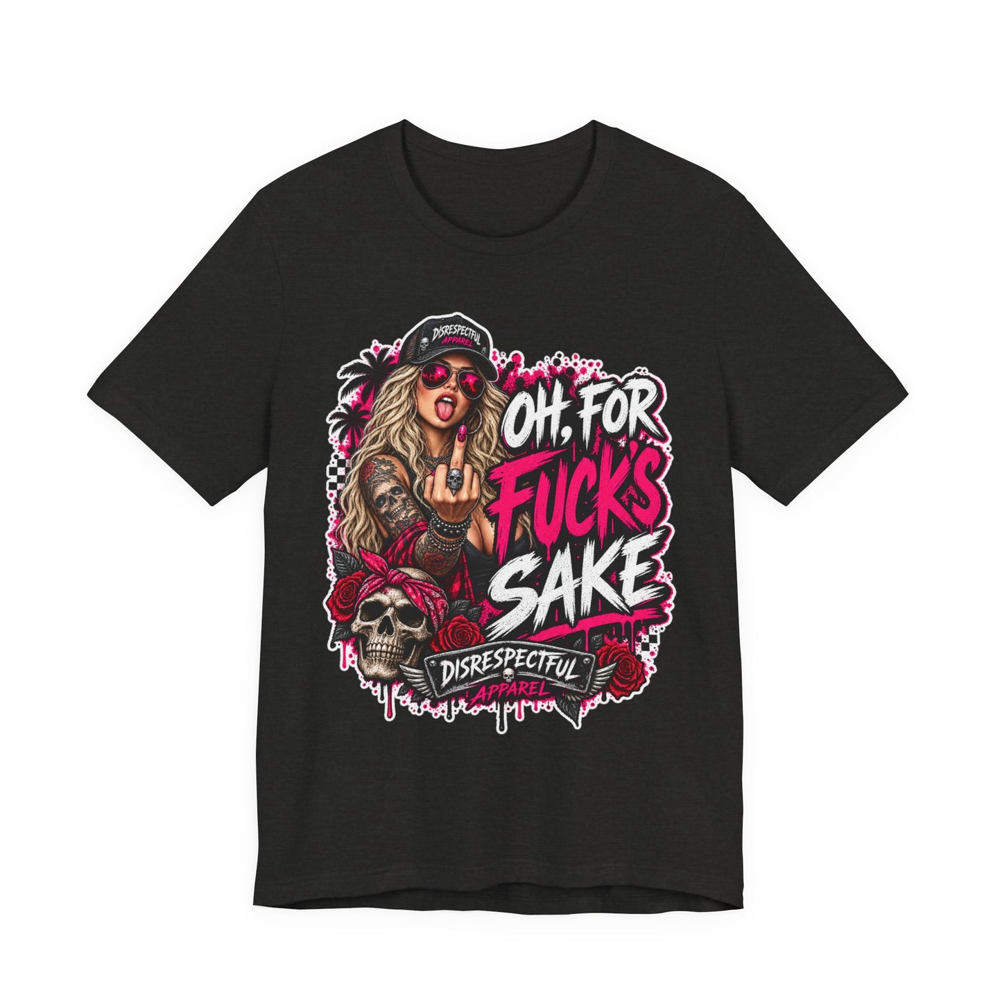 Oh, For Fuck’s Sake — Punk Skull Graphic Tee