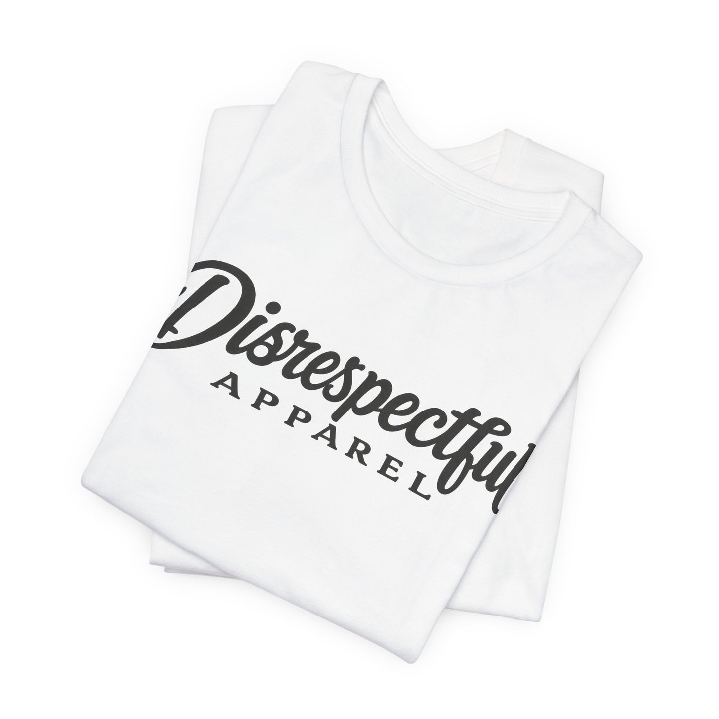 Disrespectful Apparel Script Logo — Graphic Tee