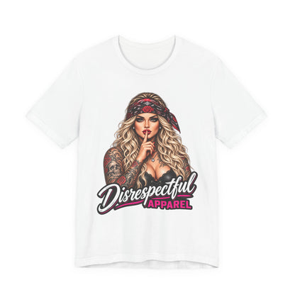 Shut Your Mouth — Tattooed Rocker Black Tee