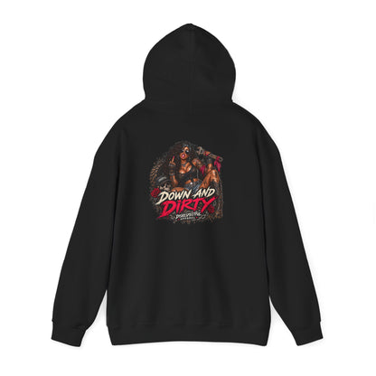 Down and Dirty — Back-Print Graphic Hoodie