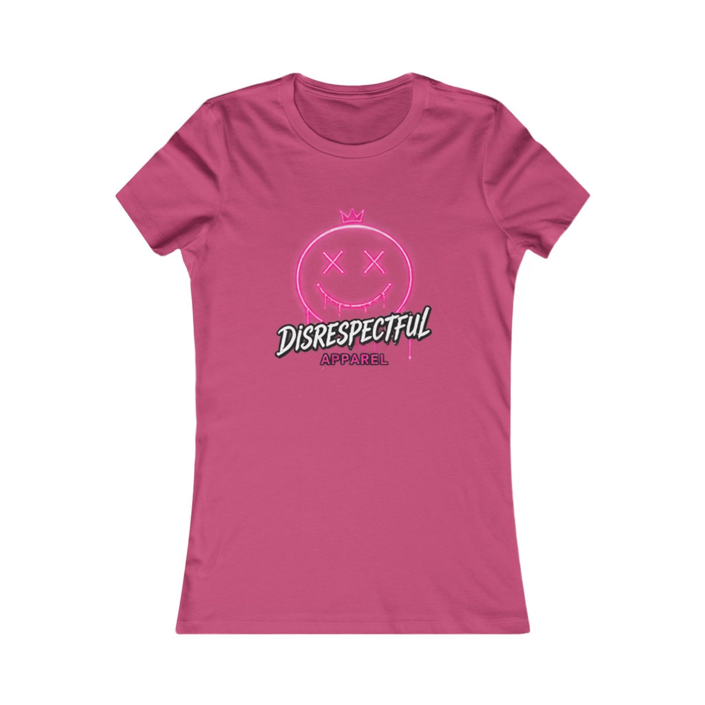 Pink Graffiti Smile — Women's Favorite Graphic Tee