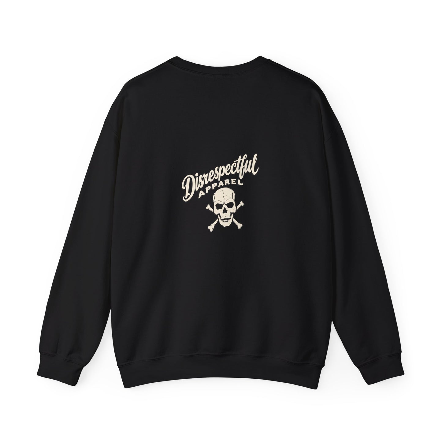 Skull & Crossbones — Back-Print Graphic Crewneck