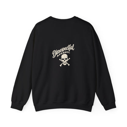 Skull & Crossbones — Back-Print Graphic Crewneck