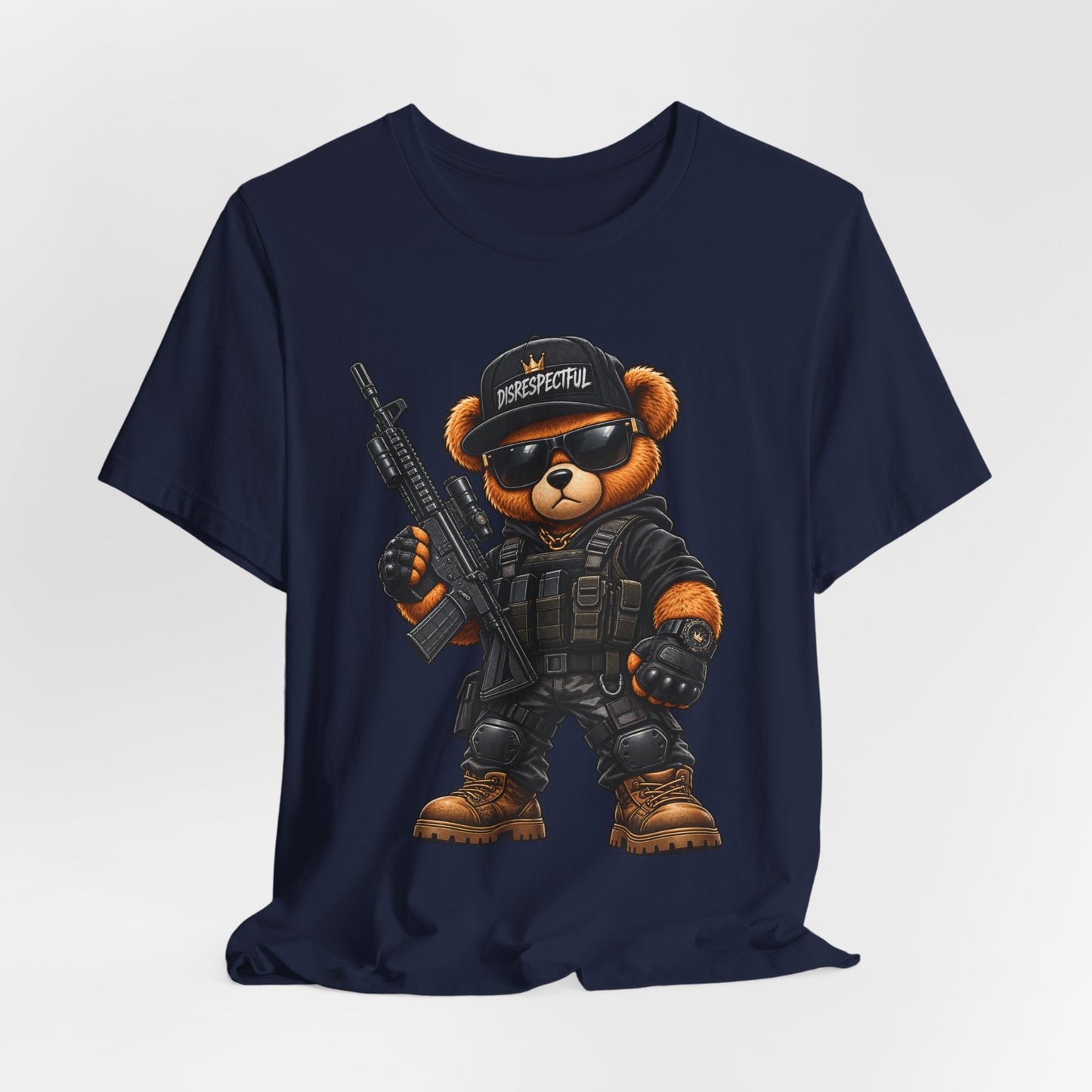 Tactical Bear — Disrespectful Military Graphic Tee