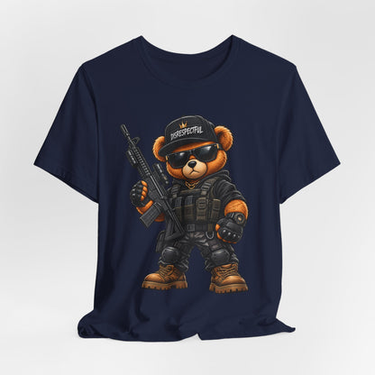Tactical Bear — Disrespectful Military Graphic Tee