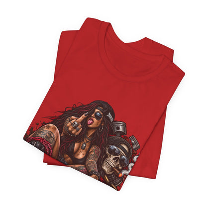 Rebel Biker Tee — “Fuck Around and Find Out” Graphic T‑Shirt