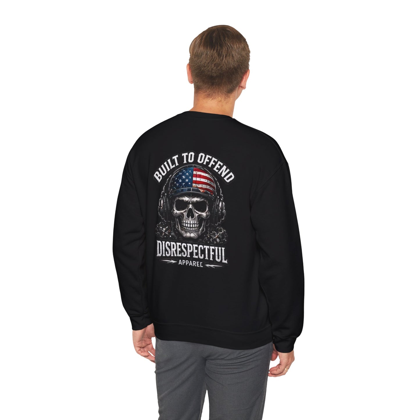 Built to Offend — Back-Print Graphic Crewneck