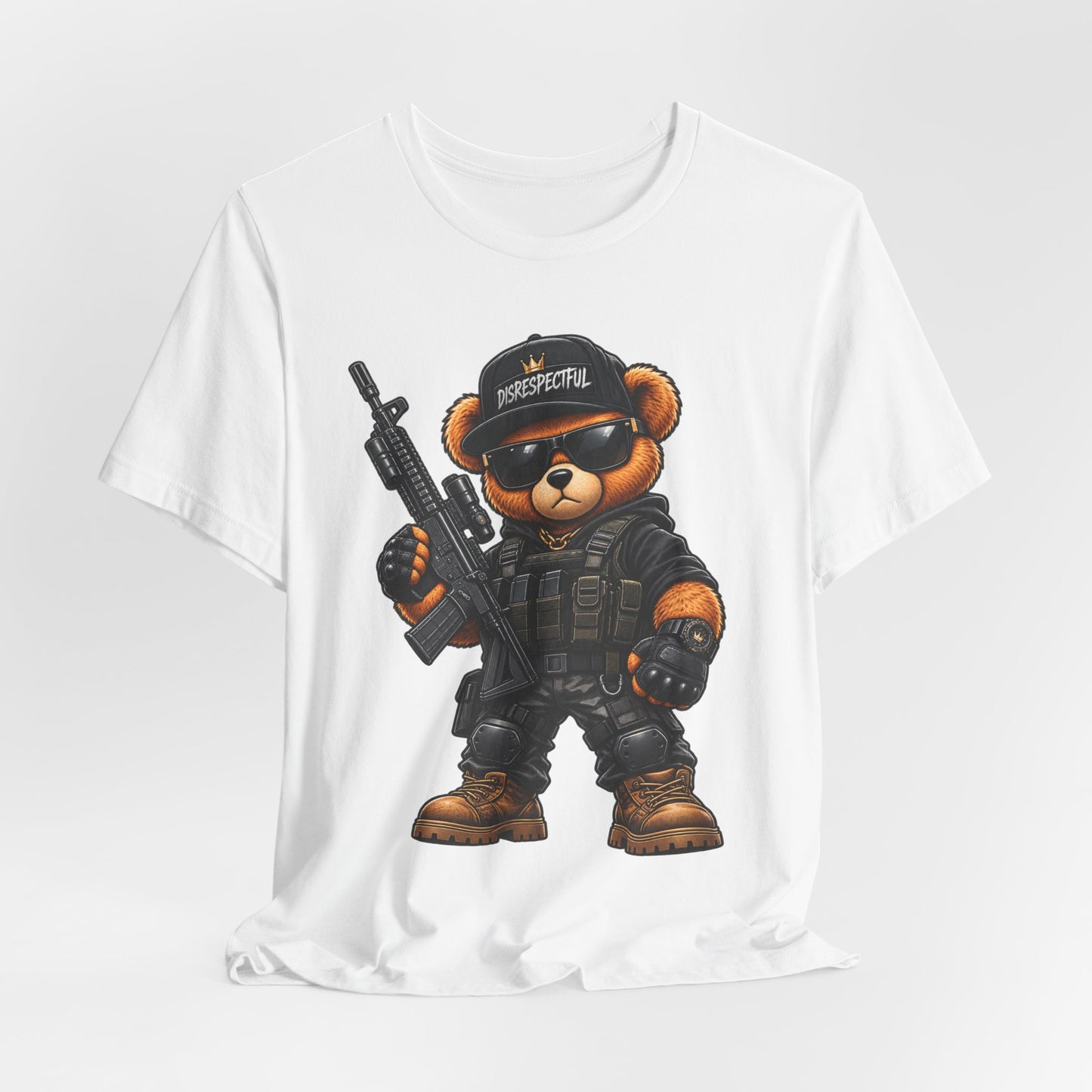 Tactical Bear — Disrespectful Military Graphic Tee