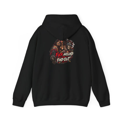 Fuck Around and Find Out — Back-Print Graphic Hoodie