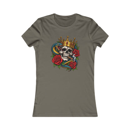 Skull King Crown — Women's Favorite Graphic Tee