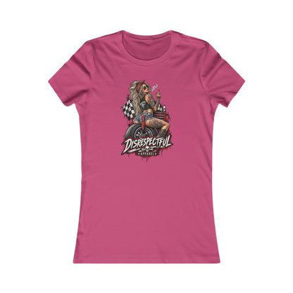 Disrespectful Apparel Biker Girl — Women's Favorite Graphic Tee