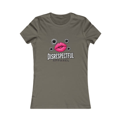 Kiss & Bullet Hole — Women's Favorite Graphic Tee