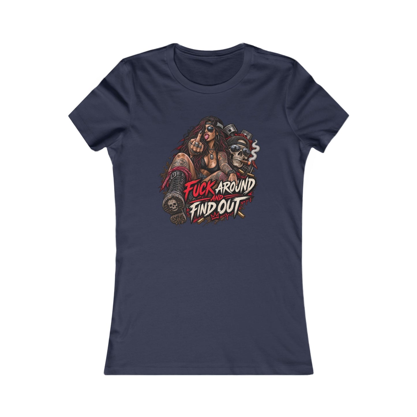 Rebel Biker — Women's Favorite Graphic Tee