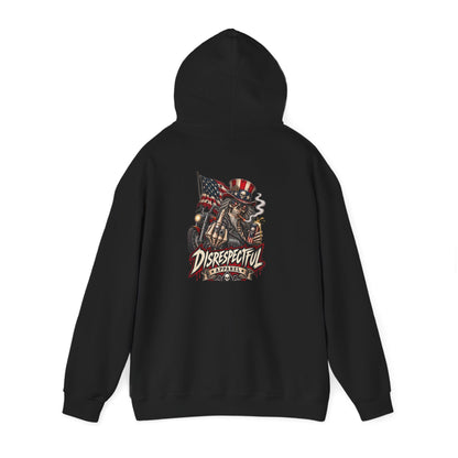 Patriotic Rebel — Back-Print Graphic Hoodie
