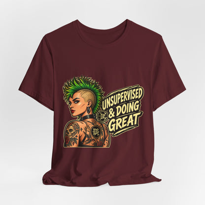 Unsupervised & Doing Great — Punk Graphic Tee