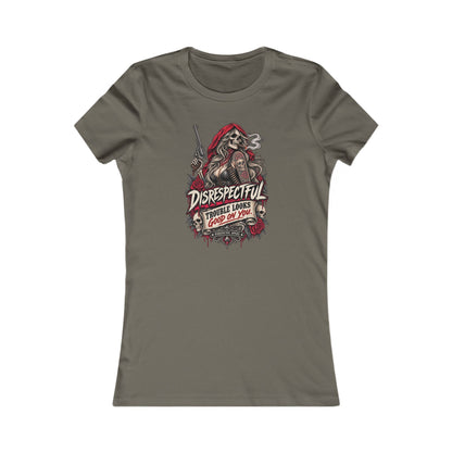 Disrespectful 'Trouble Looks Good On You' — Women's Favorite Graphic Tee