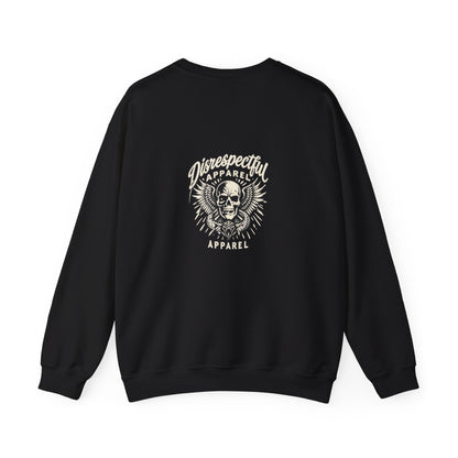 Skull & Wings — Back-Print Graphic Crewneck