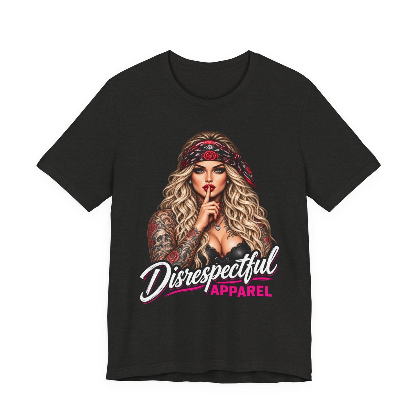 Shut Your Mouth — Tattooed Rocker Black Tee