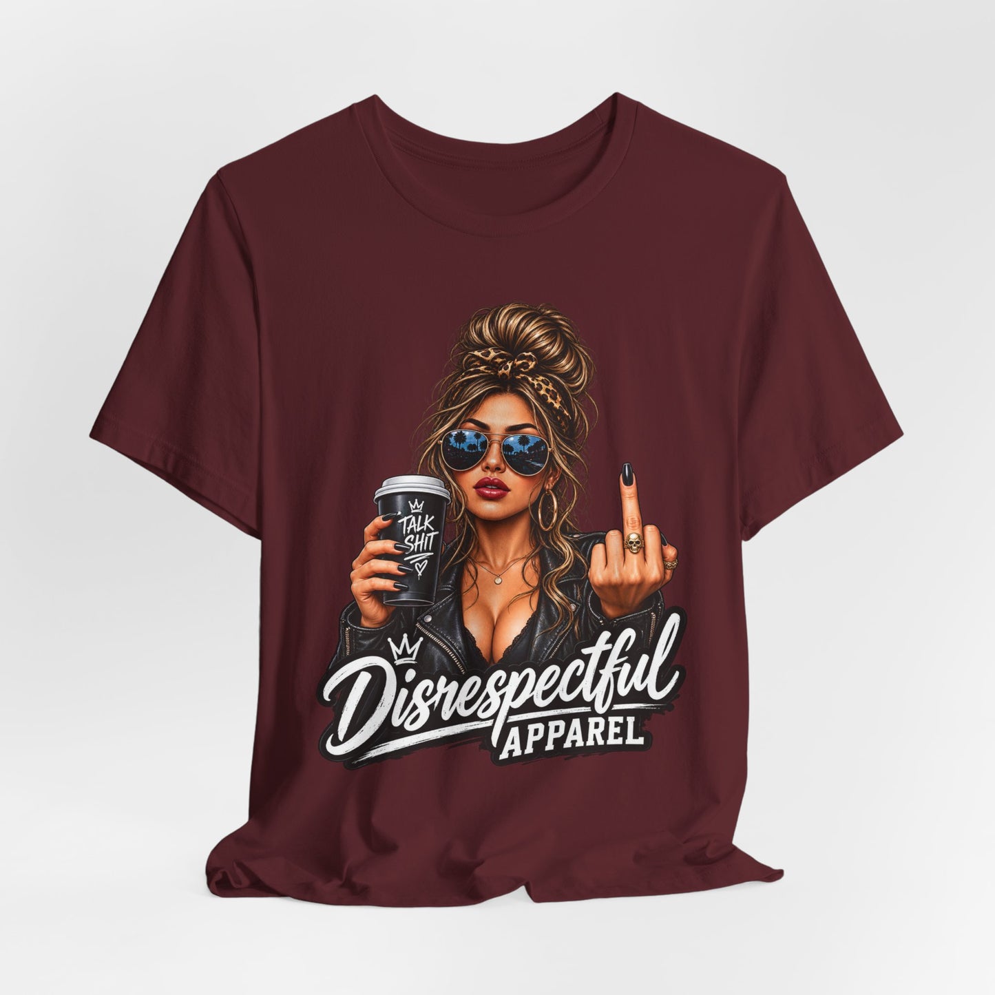 Coffee & Contempt — Black Graphic Tee