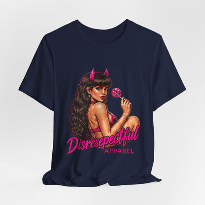 Devil Girl Lollipop — Pin-Up Graphic Tee