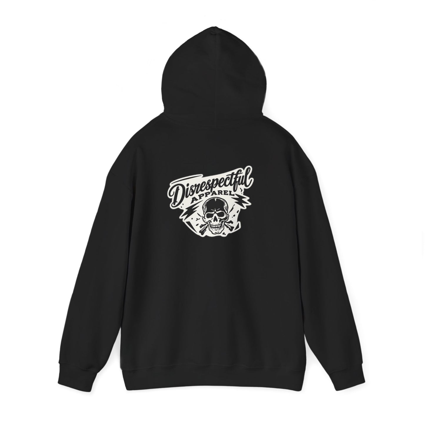 DA Skull Logo — Back-Print Graphic Hoodie