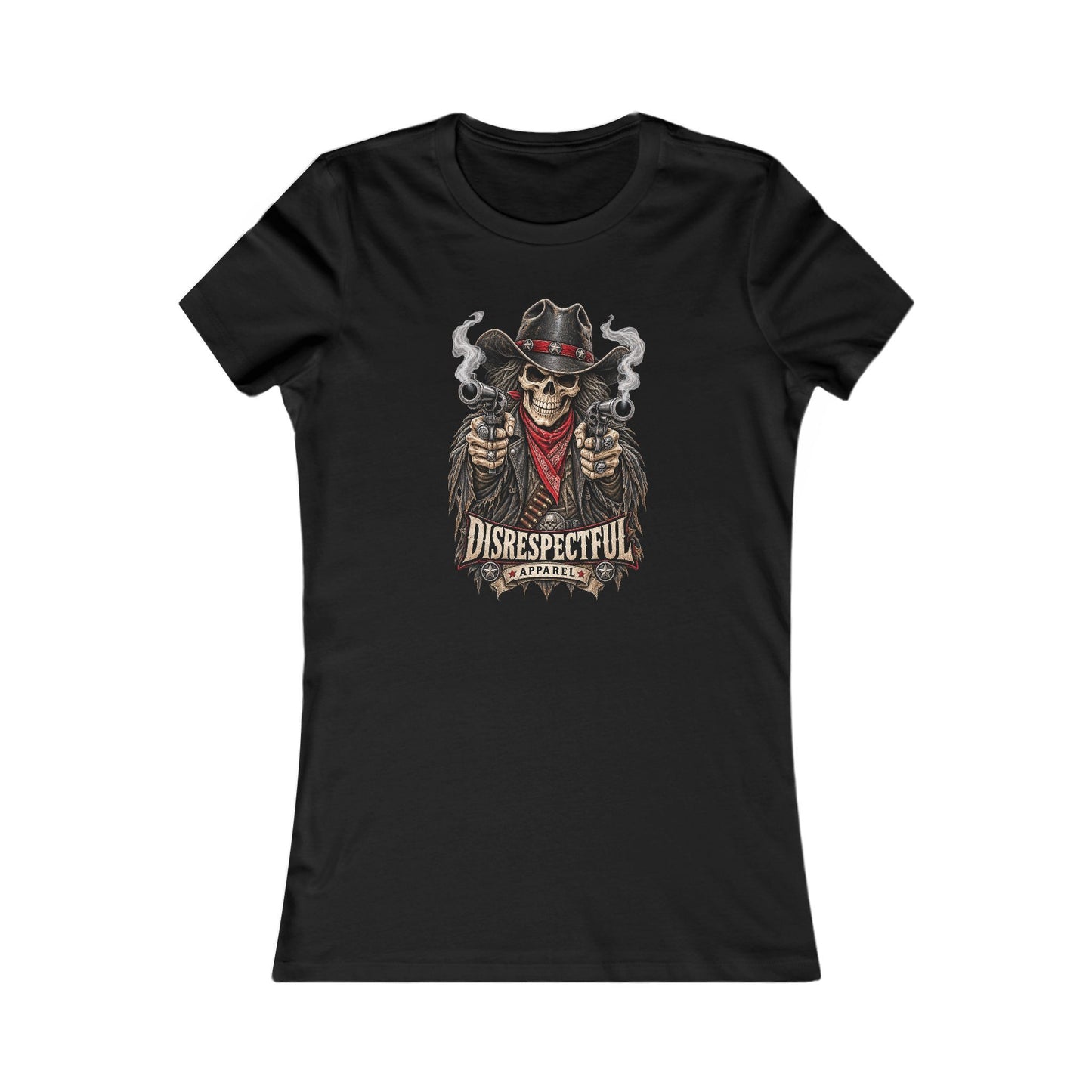 Skull Cowboy — Women's Favorite Graphic Tee