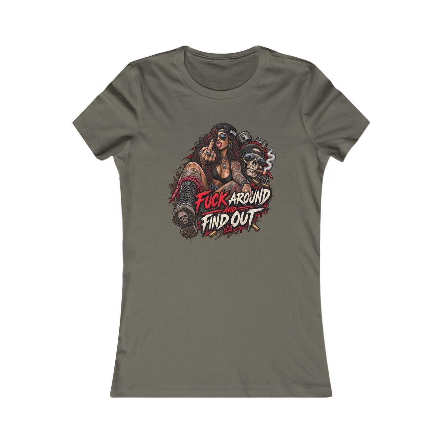 Rebel Biker — Women's Favorite Graphic Tee