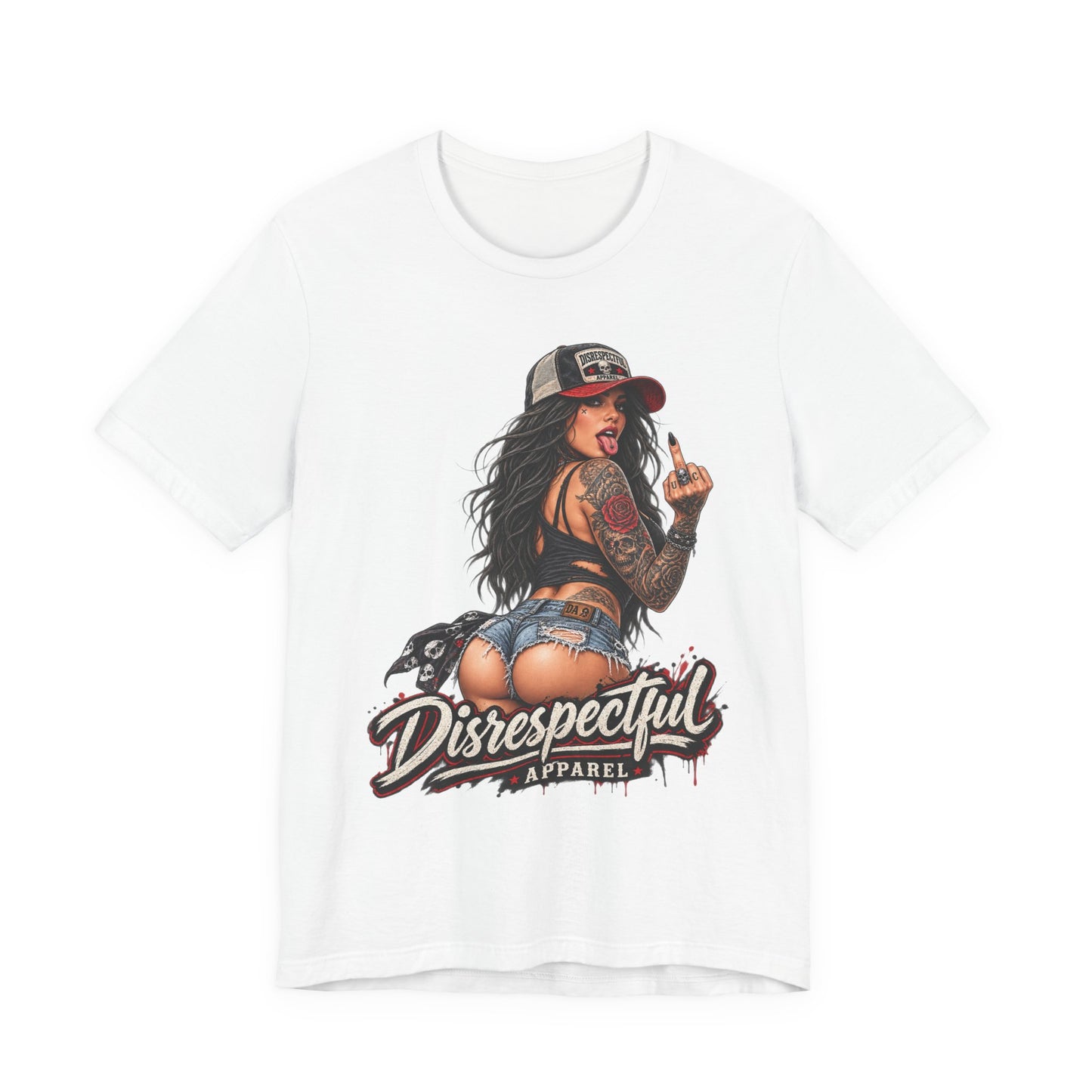 Fuck Polite — Tattooed Pinup Graphic Tee