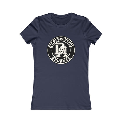 Disrespectful Apparel Script Logo — Women's Favorite Graphic Tee