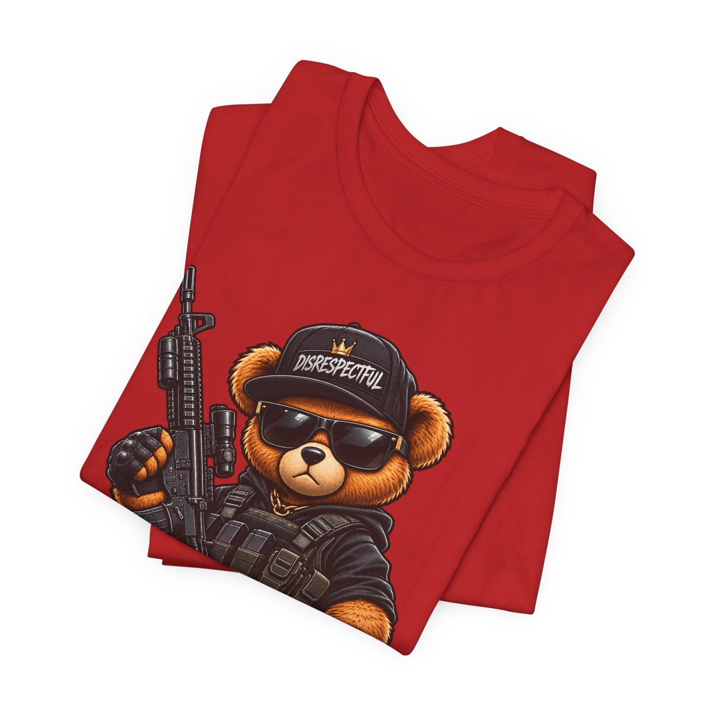 Tactical Bear — Disrespectful Military Graphic Tee
