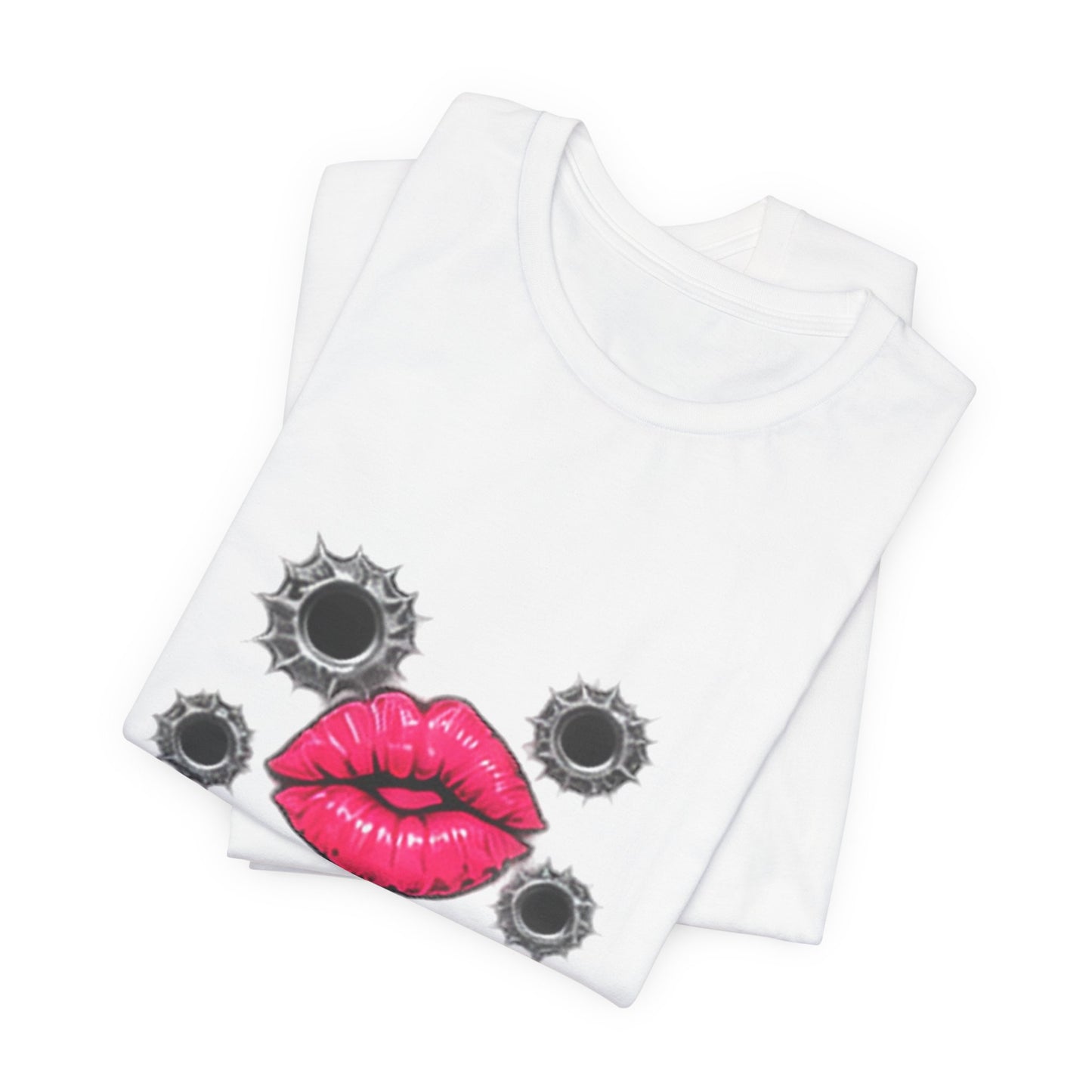 Kiss & Bullet Hole Tee