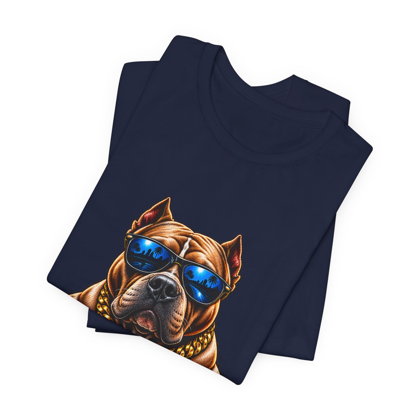 Loyal AF Pitbull T-Shirt — Cool Sunglasses Dog Graphic Tee