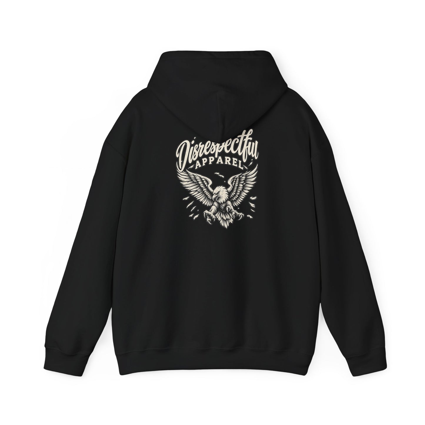 Eagle Script Logo — Back-Print Graphic Hoodie