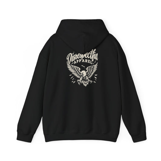 Eagle Script Logo — Back-Print Graphic Hoodie
