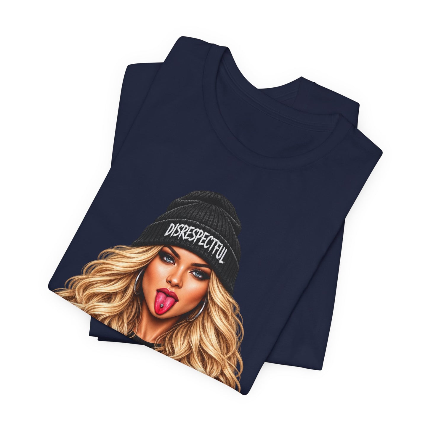 Blonde, Loud & Unbothered — Black Graphic Tee