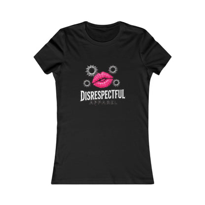 Kiss & Bullet Hole — Women's Favorite Graphic Tee