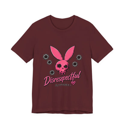 Skull Bunny Tee — Pink Graphic Tee
